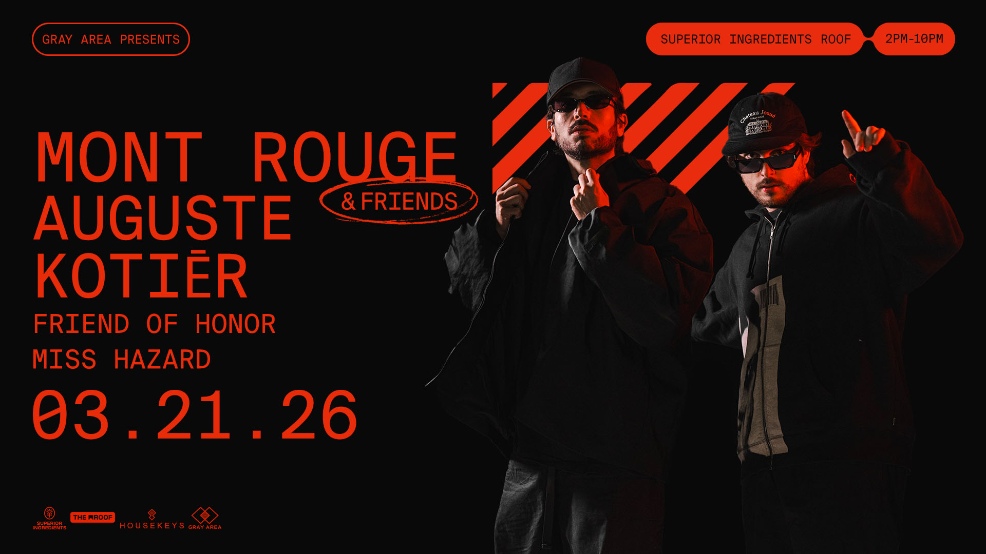 Mont Rouge with AUGUSTE &  Kotiēr on The Roof [Day Party]