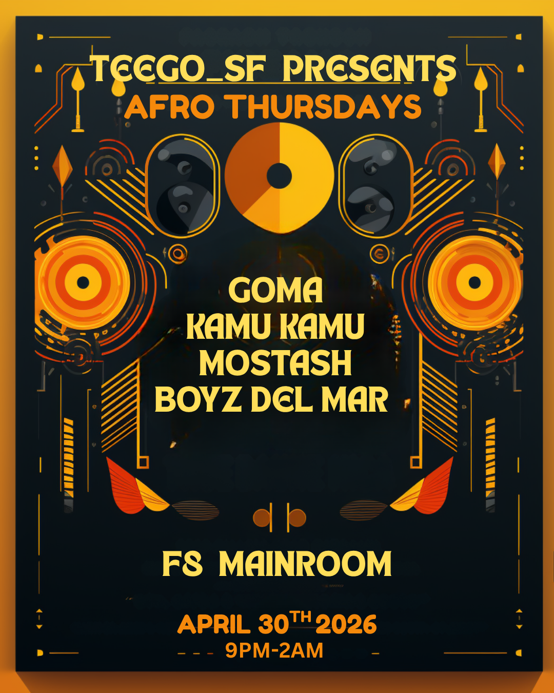 Teego presents Afro Thursdays