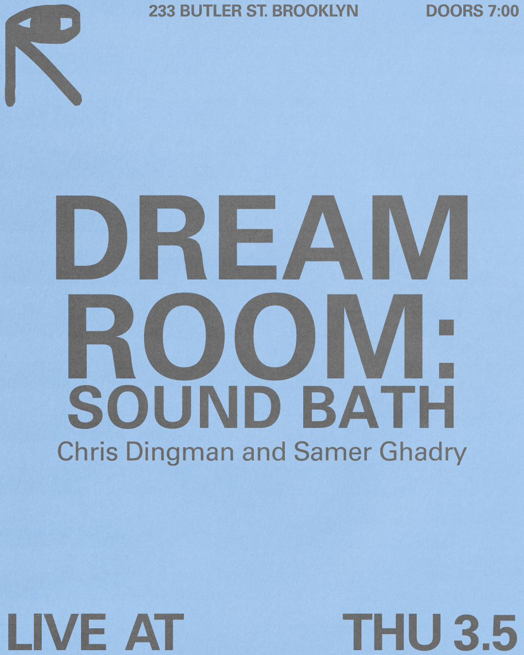 DREAM ROOM: Sound Bath with Chris Dingman and Samer Ghadry