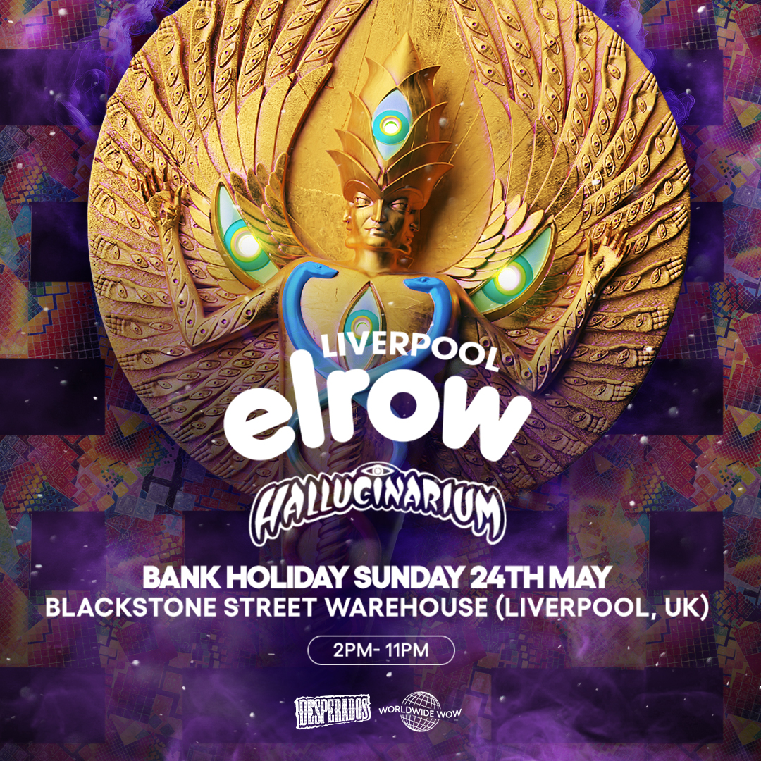 Elrow Liverpool Sunday 24th May at Blackstone St Warehouse