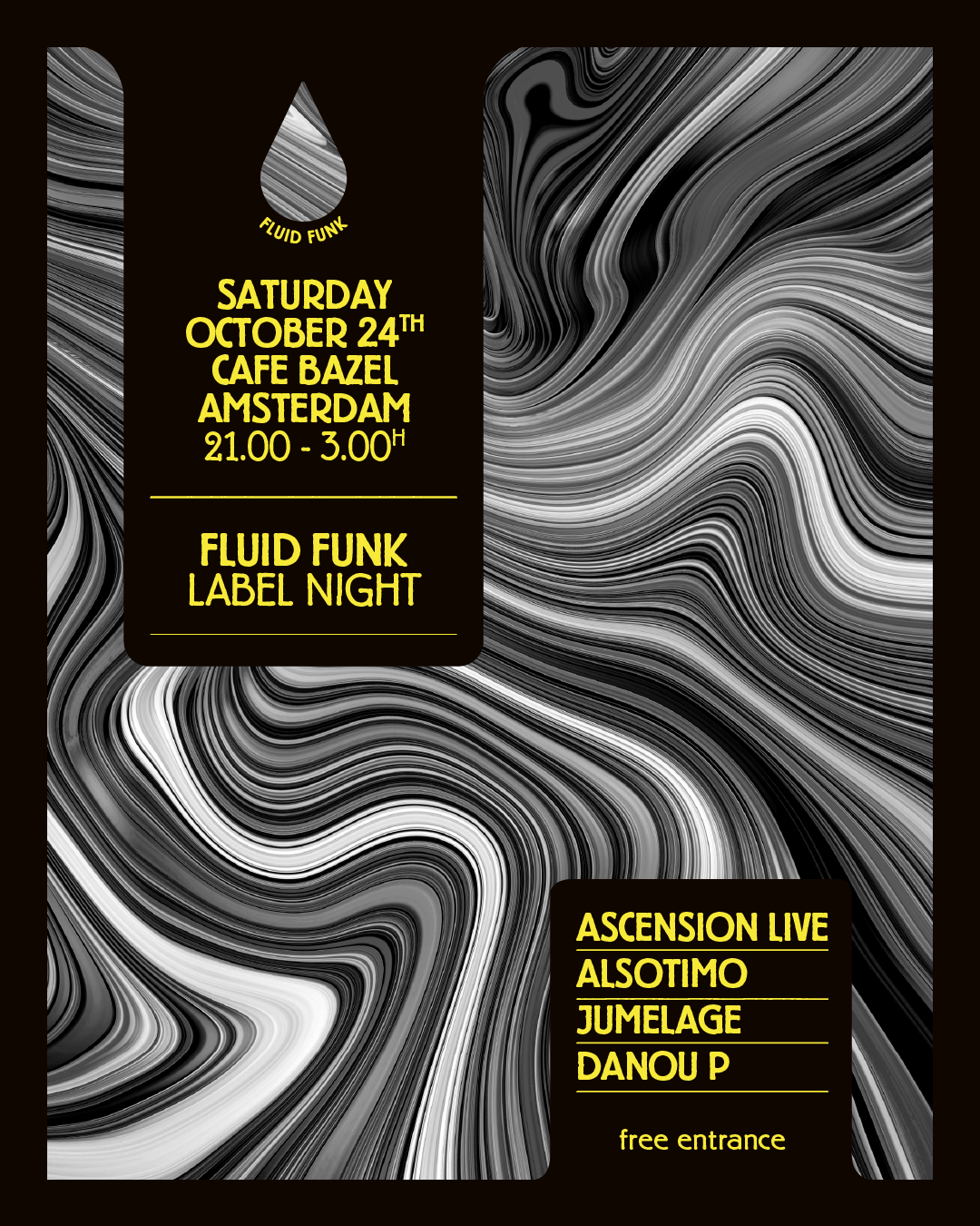 Fluid Funk Label Night