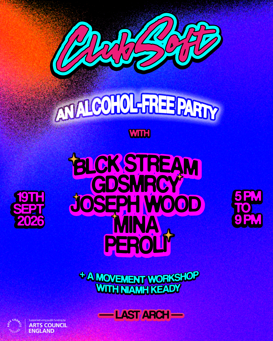 Club Soft with Joseph Wood, Mina, Peroli, GDSMRCY, BLCK Stream