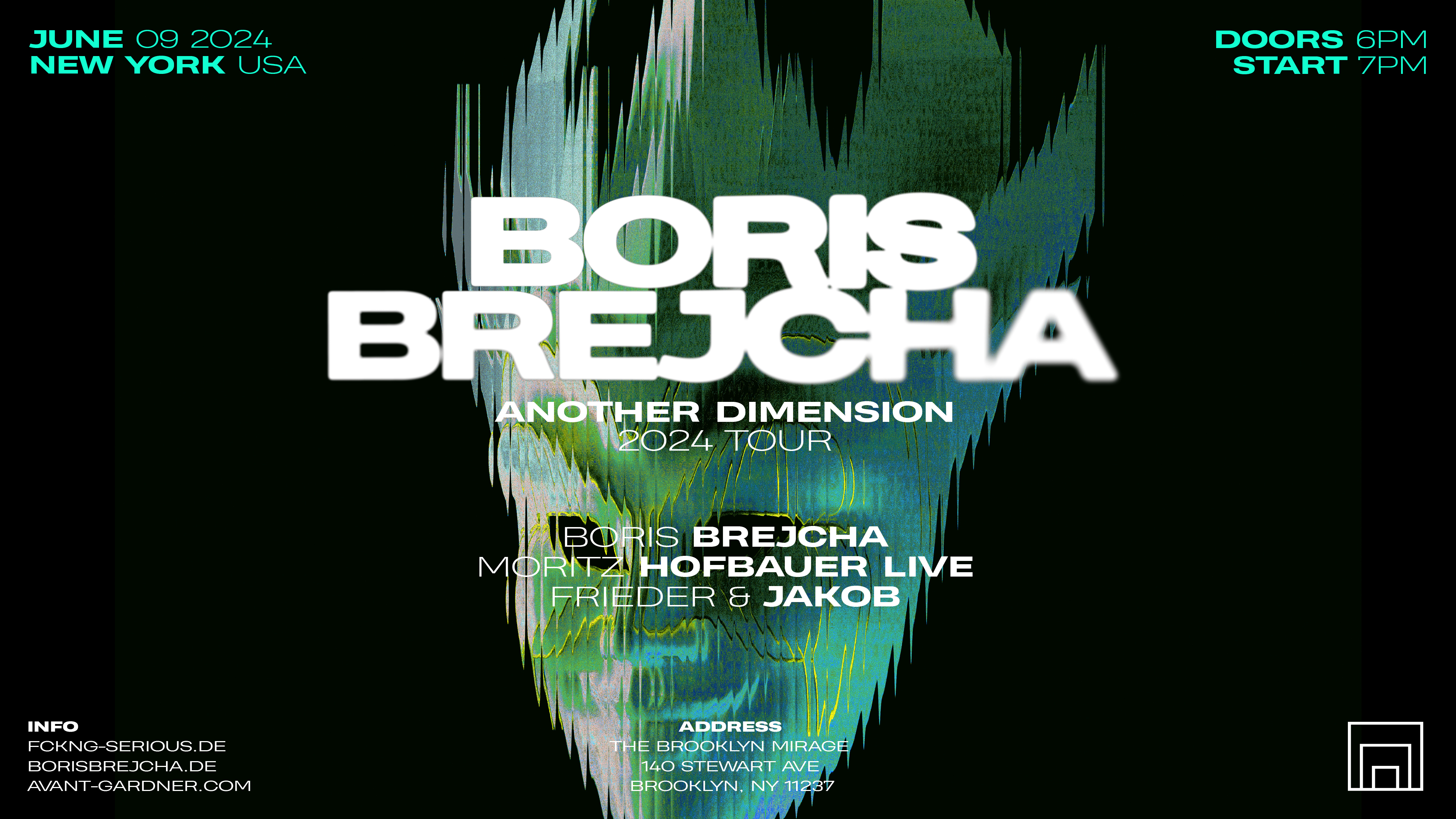 BORIS BREJCHA: ANOTHER DIMENSION TOUR 2024 at Brooklyn Mirage, New