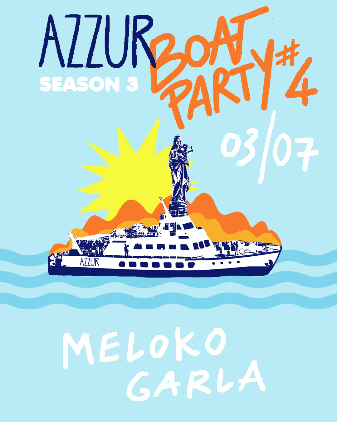 AZZUR Boat Party Marseille #4