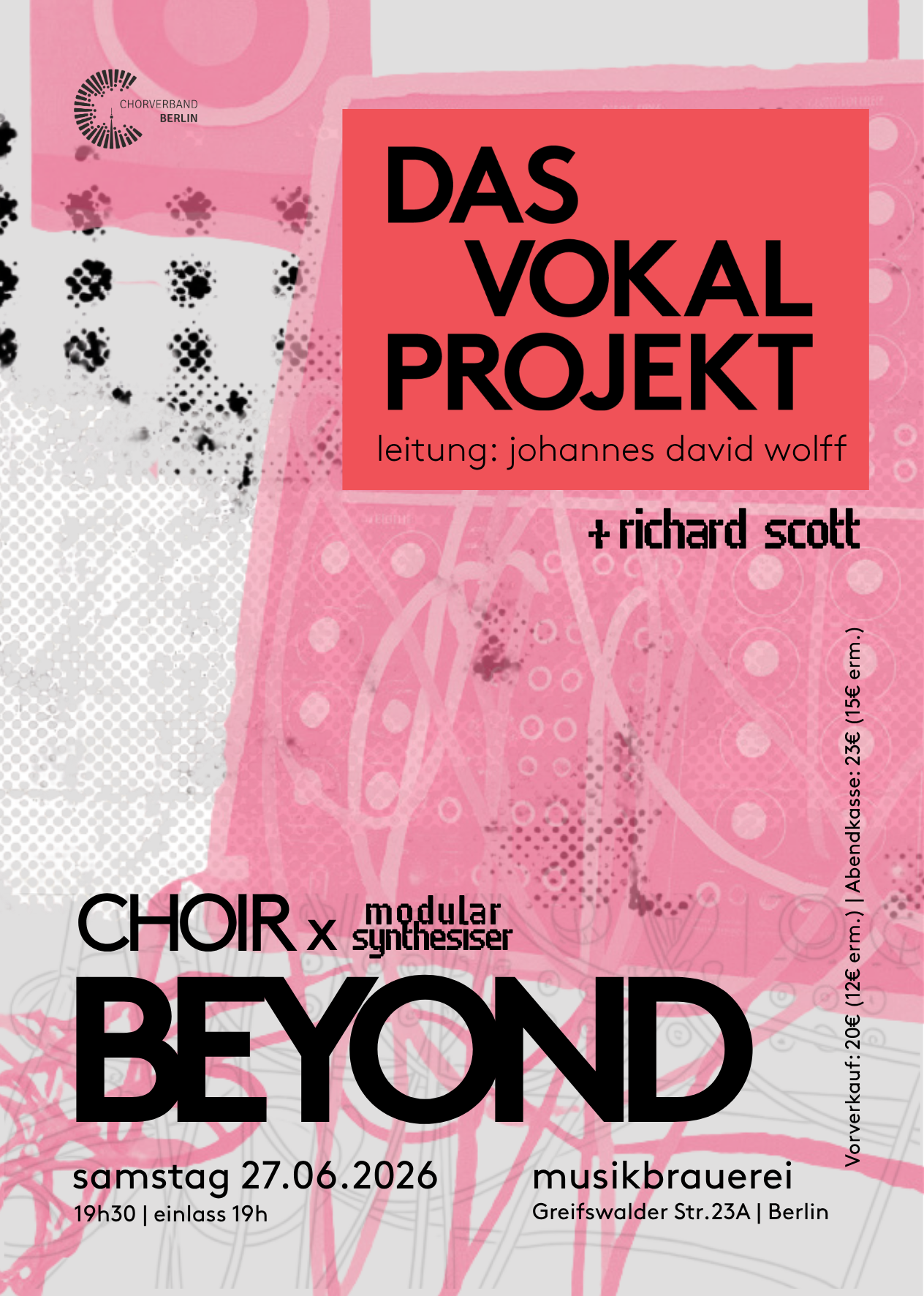 BEYOND: choir x modular synthesiser