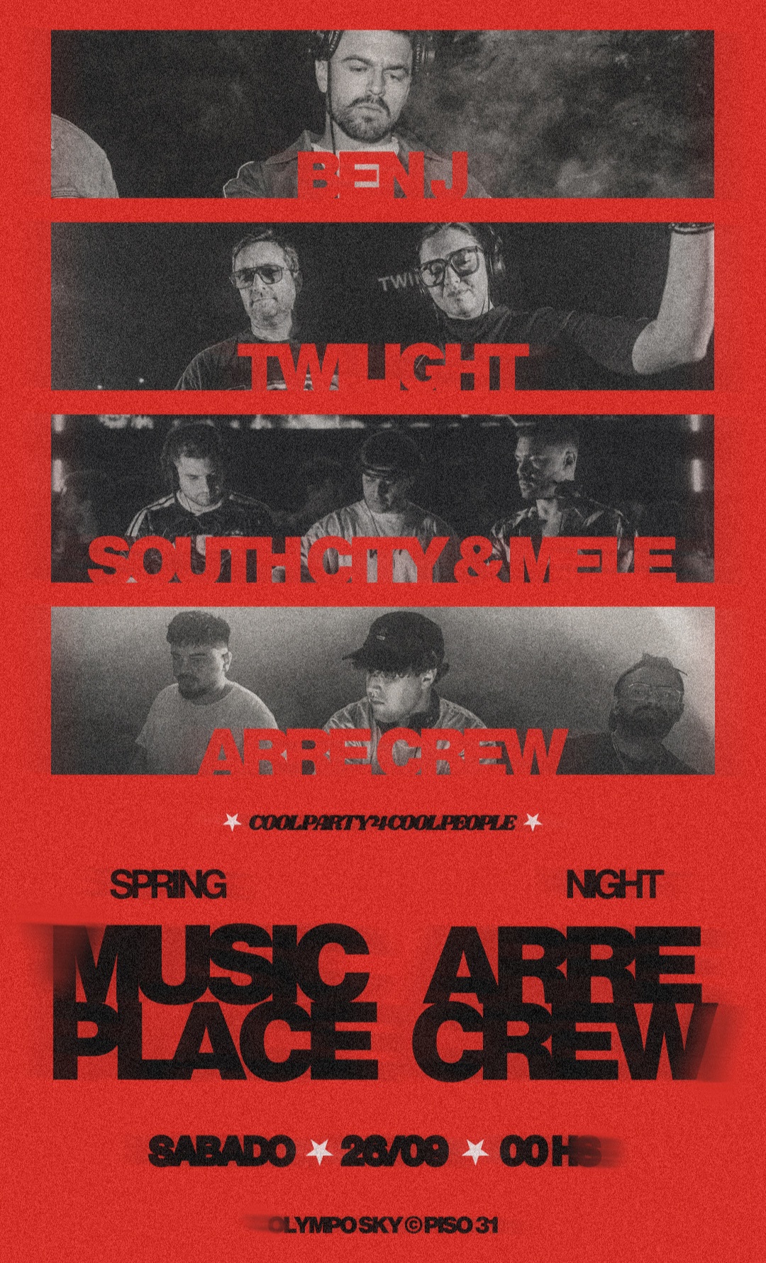 Arre Crew - Olympo Sky Bar, Microcentro - ALLMusicParties