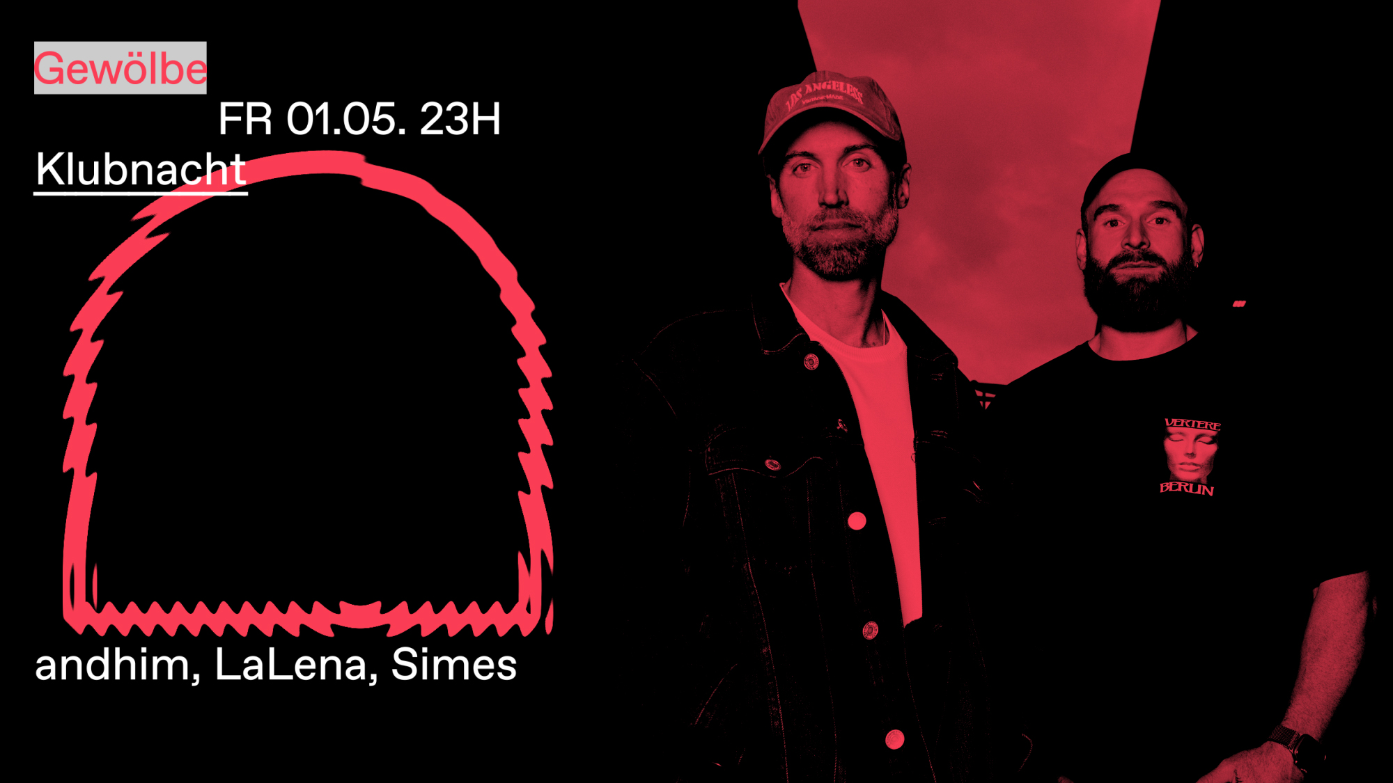 Klubnacht with Andhim, LALENA, SIMES