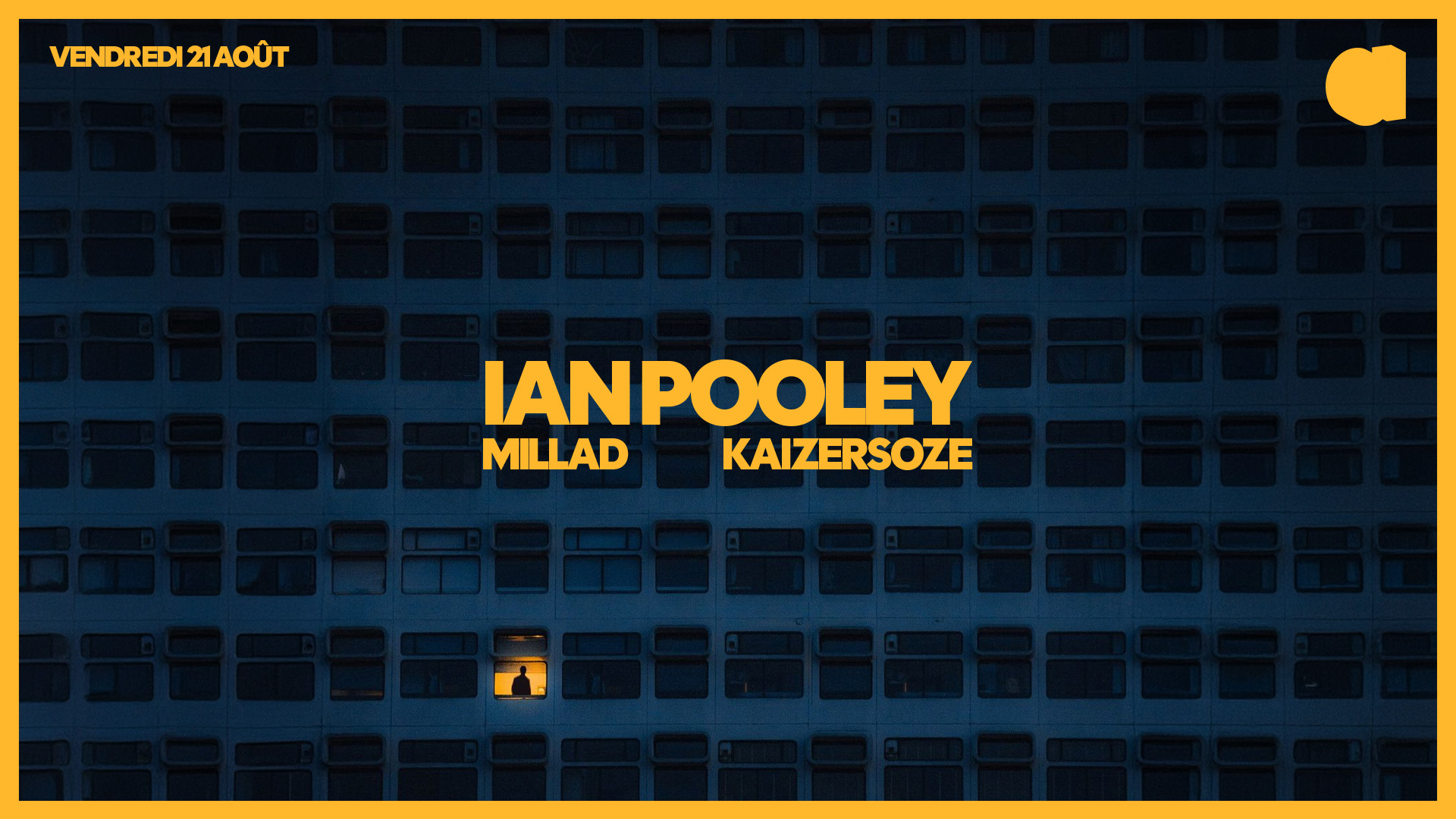 Ian Pooley · MILLAD · KAIZERSOZE