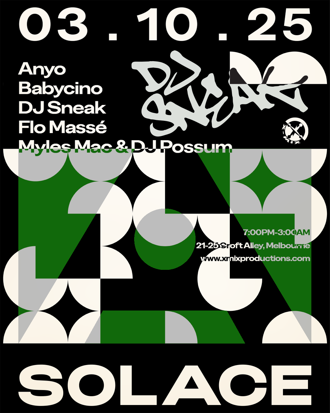 Solace Invites DJ Sneak [USA] & Flo Massé [BRA]