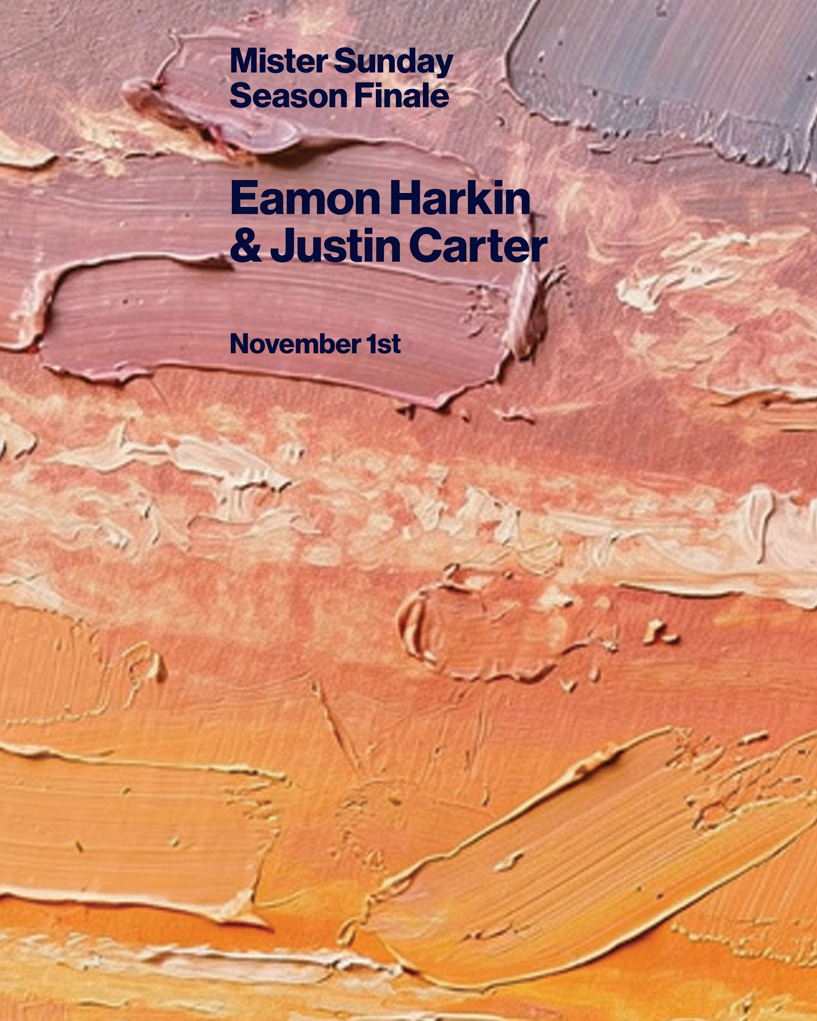 Mister Sunday Season Closer: Eamon Harkin and Justin Carter