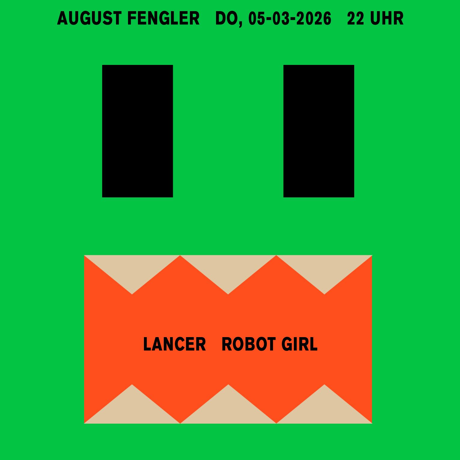 Lancer / Robot Girl in August Fengler (Italo Disco / Euro Disco / Hi-NRG / Nu Disco)