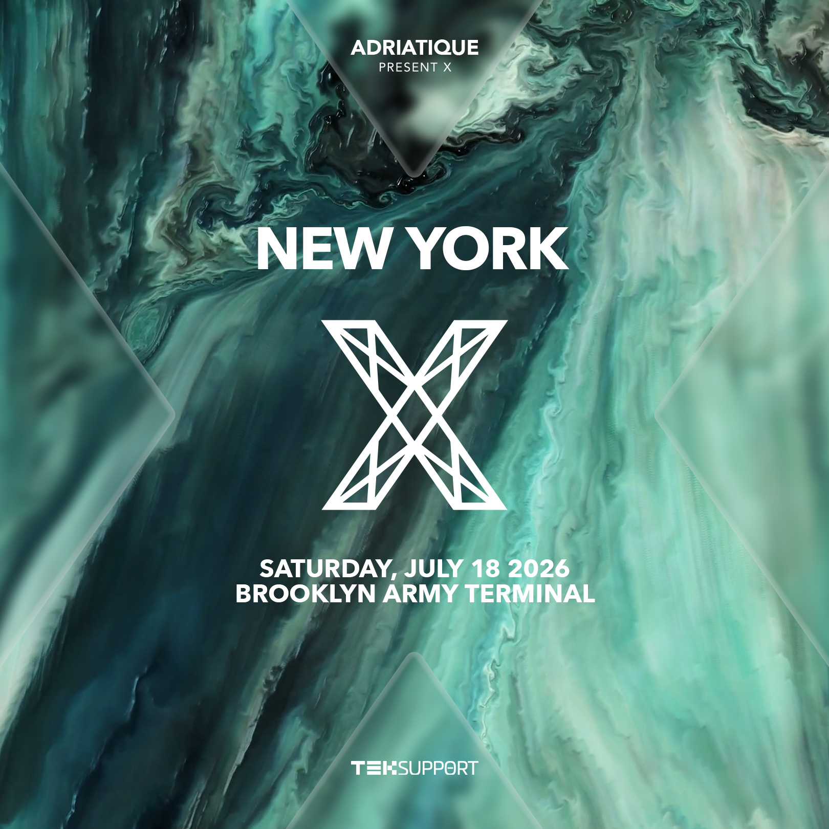 Teksupport: Adriatique present X