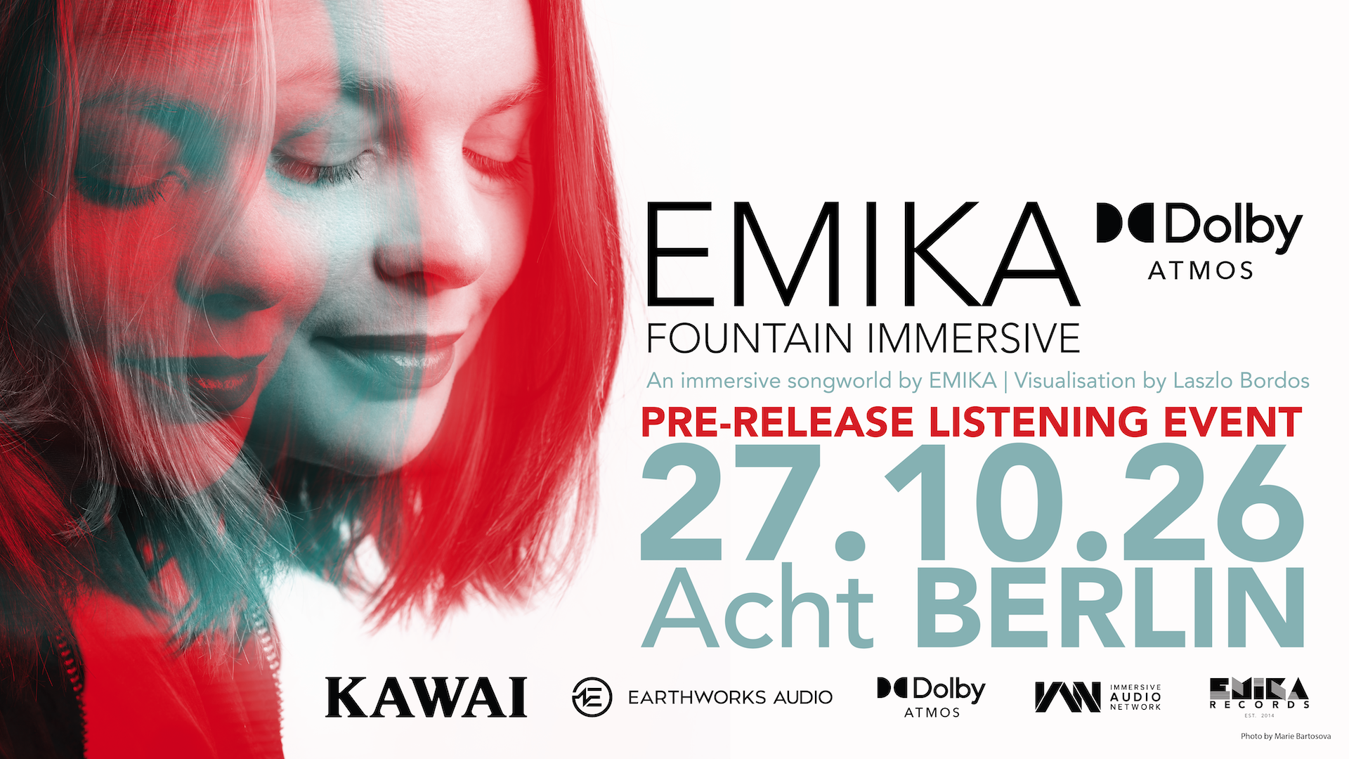 Emika - Fountain Immersive (Dolby Atmos Pre-Release Listening Event) - Berlin