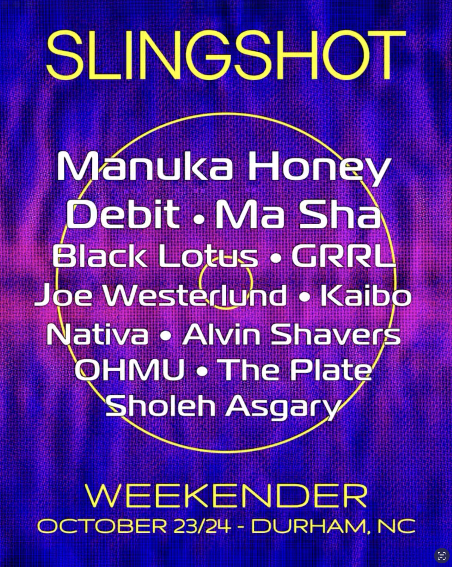 Slingshot Weekender