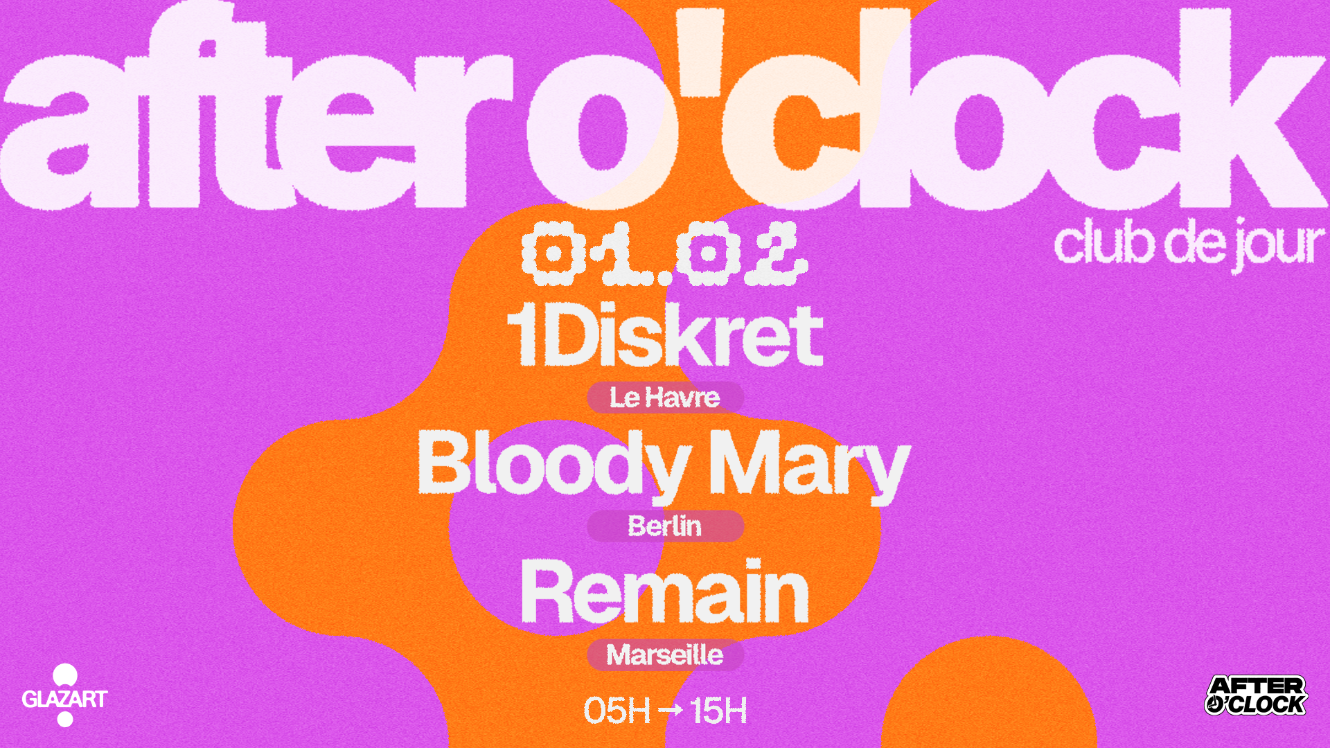 AFTER O'CLOCK: Bloody Mary - 1DISKRET - Remain