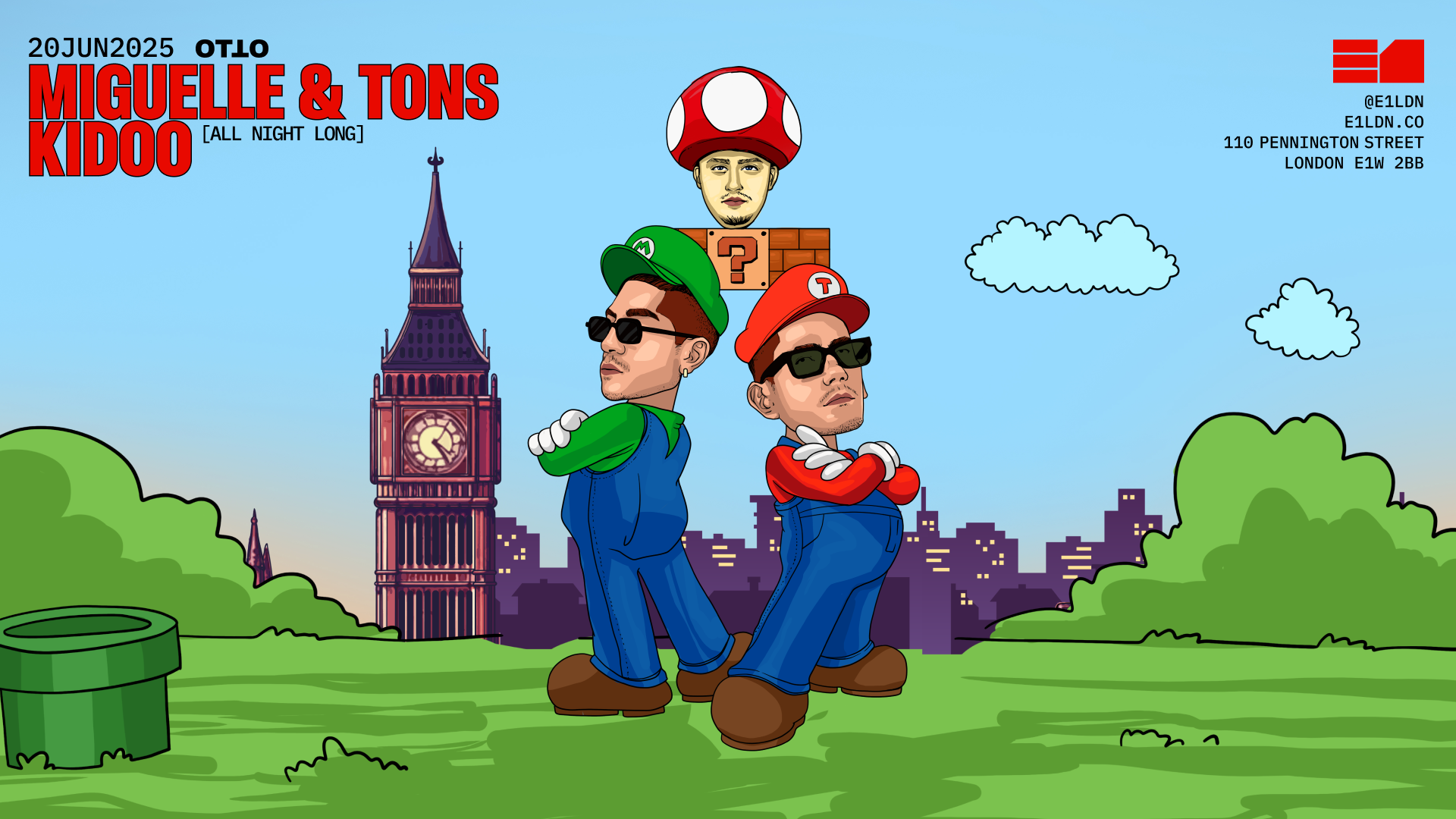 Miguelle & TONS vs Kidoo All Night Long