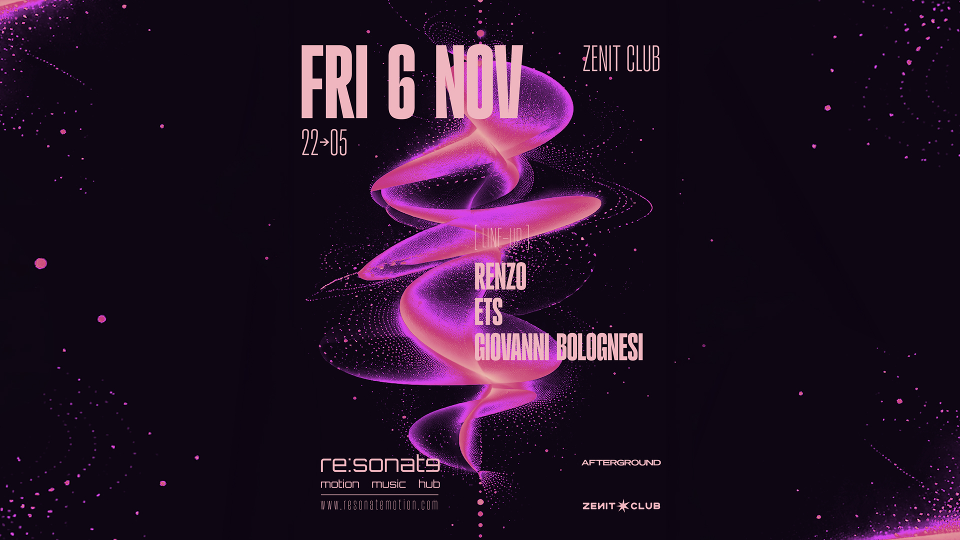 re:sonate pres. Afterground