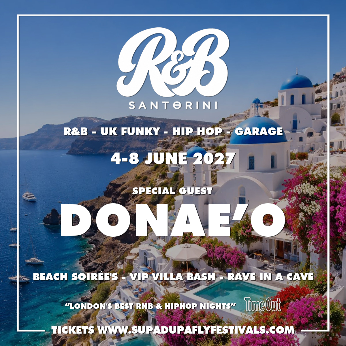 R&B Santorini Experience