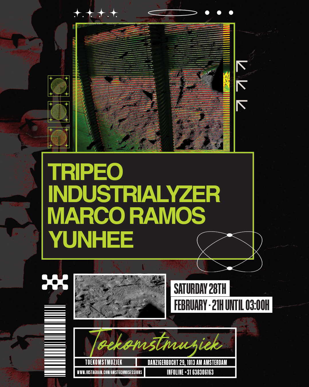 Amsterdam Techno Sessions with Tripeo & Industrialyzer