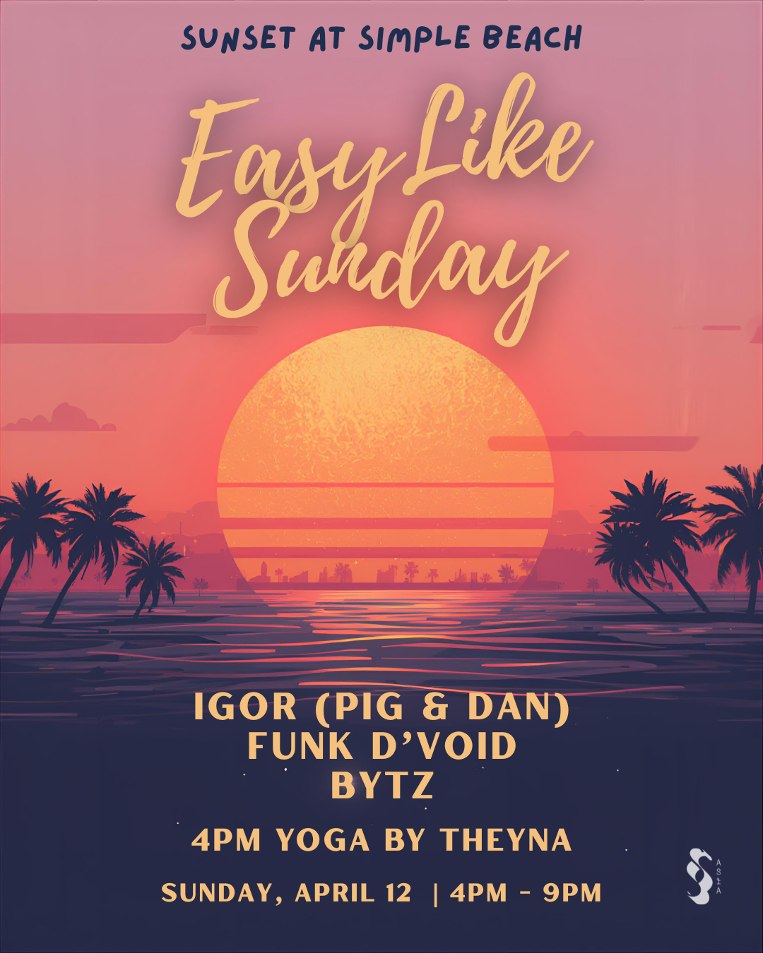 Easy Like Sunday with Pig & Dan + Funk D'Void