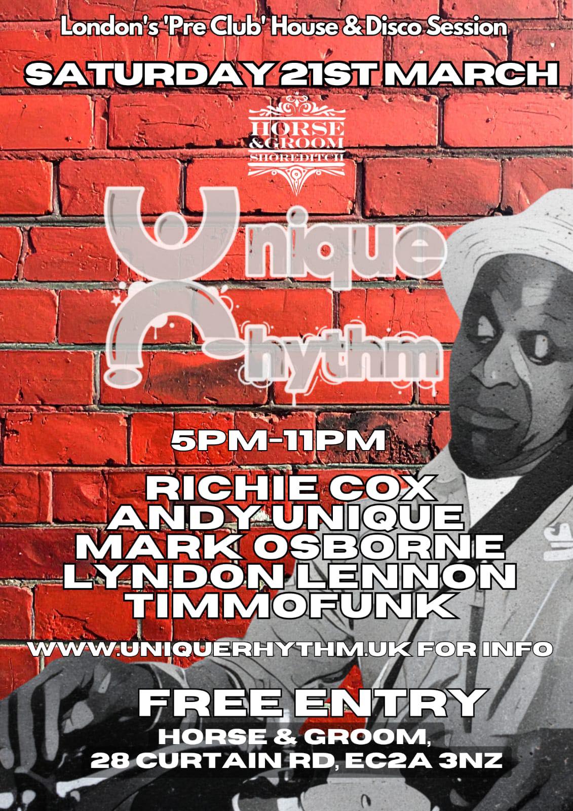 Unique Rhythm: Free House Daytime Party