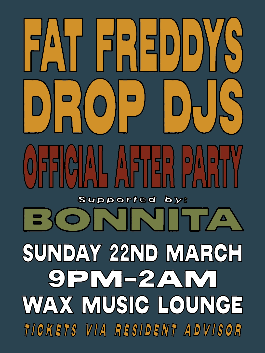 FAT FREDDYS DROP DJs • Official Melbourne After Party