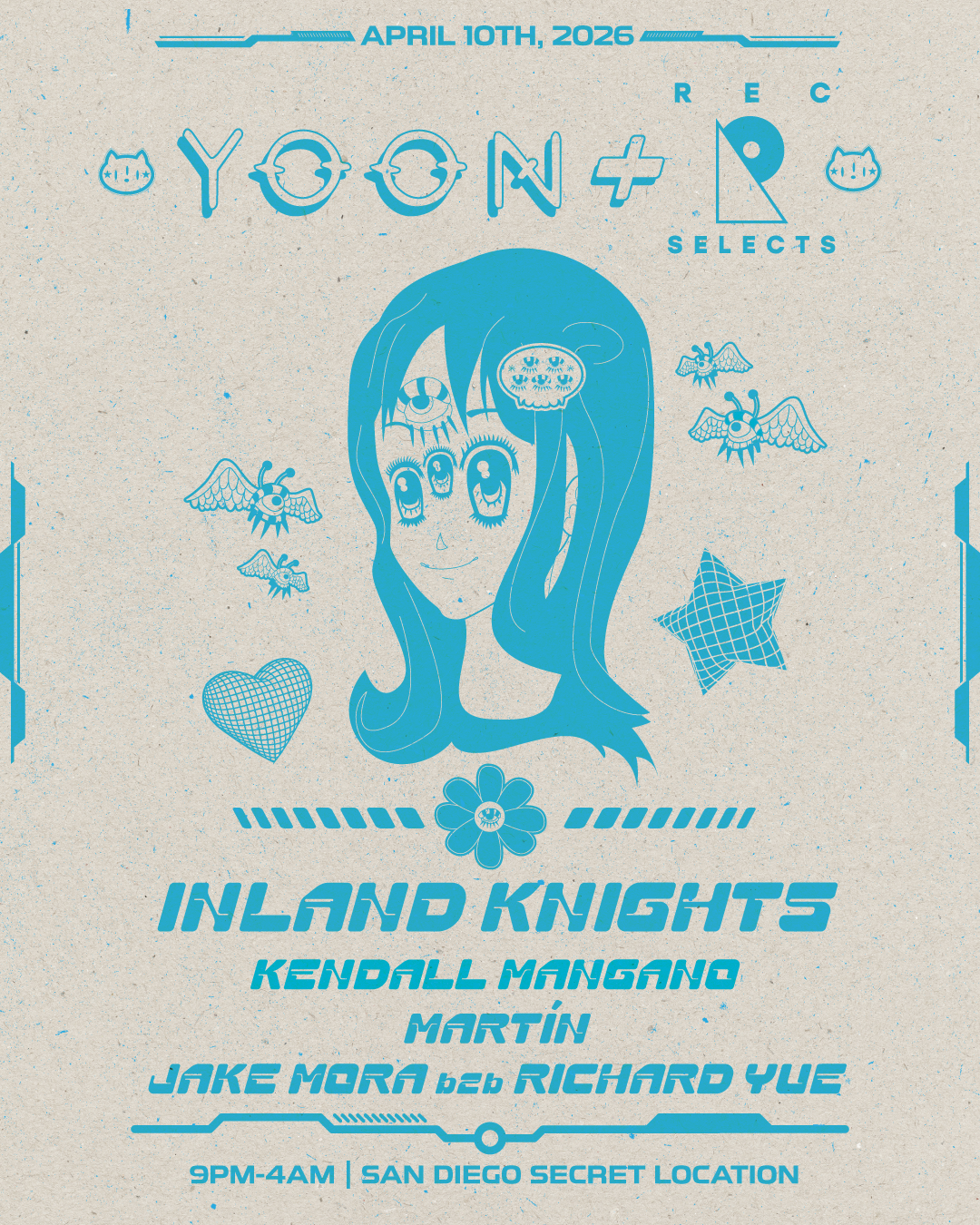 YOON x REC SELECTS presents: Inland Knights
