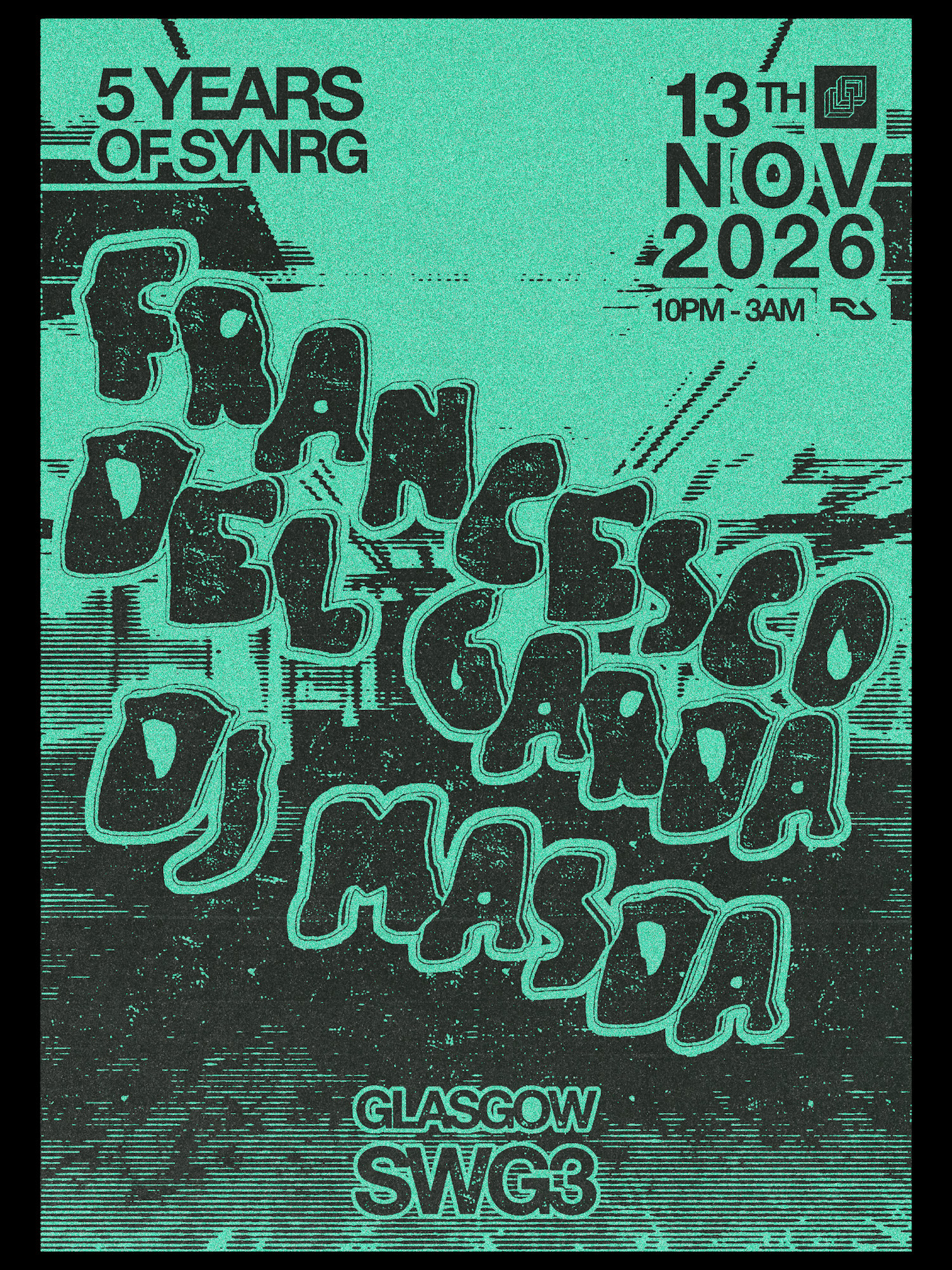 SYNRG presents: Francesco Del Garda & DJ Masda
