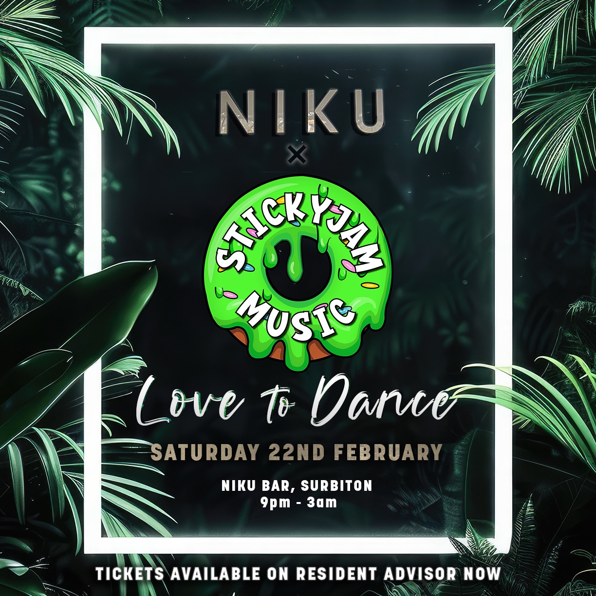 STICKYJAM: Love To Dance at Niku Bar, London