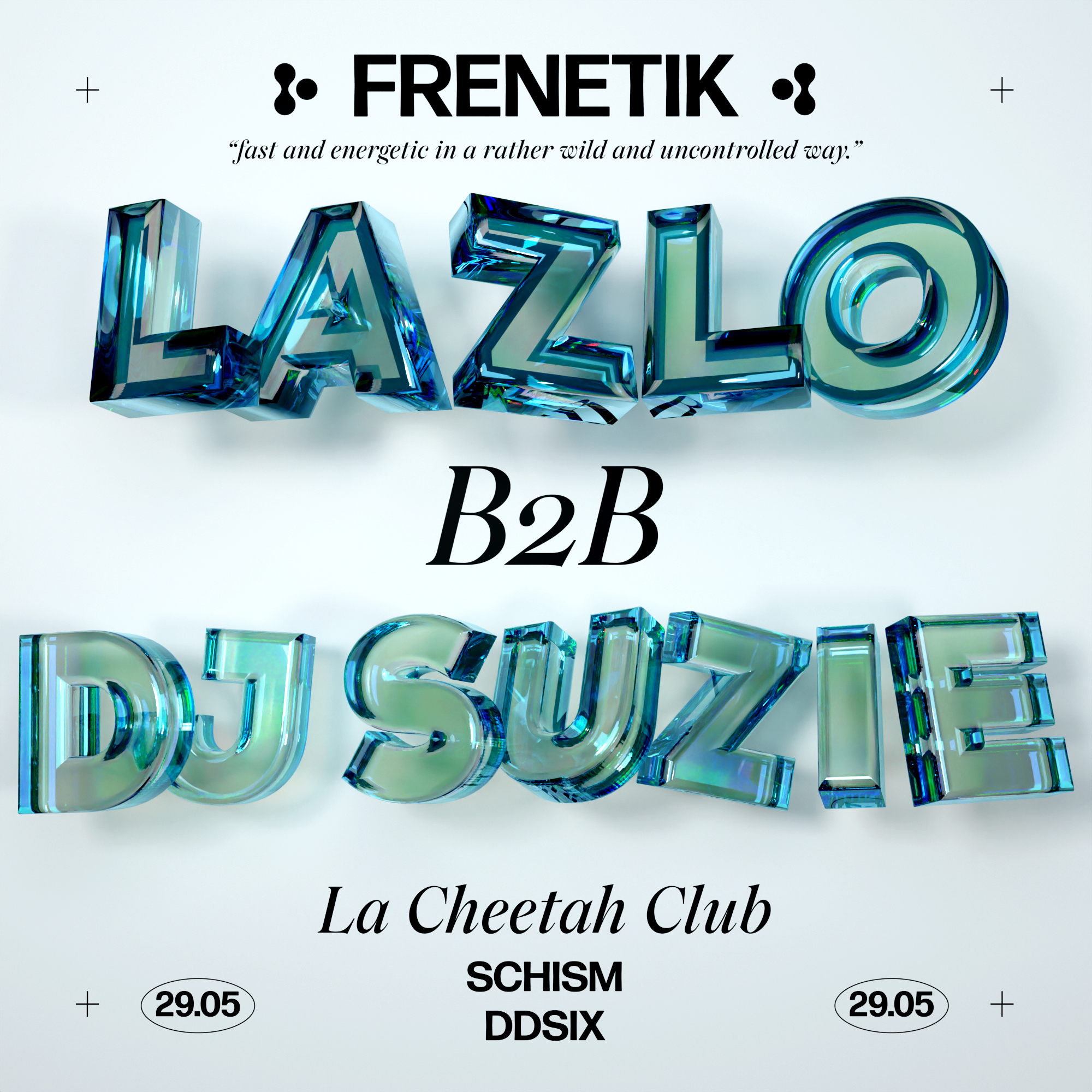 Frenetik: LAZLO b2b DJ Suzie at La Cheetah Club, Glasgow