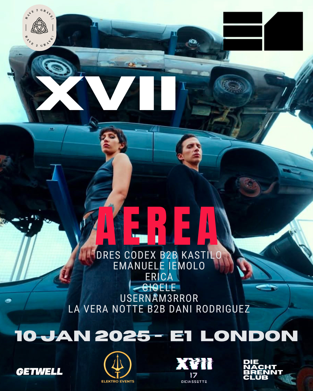 XVII presents AEREA (live)