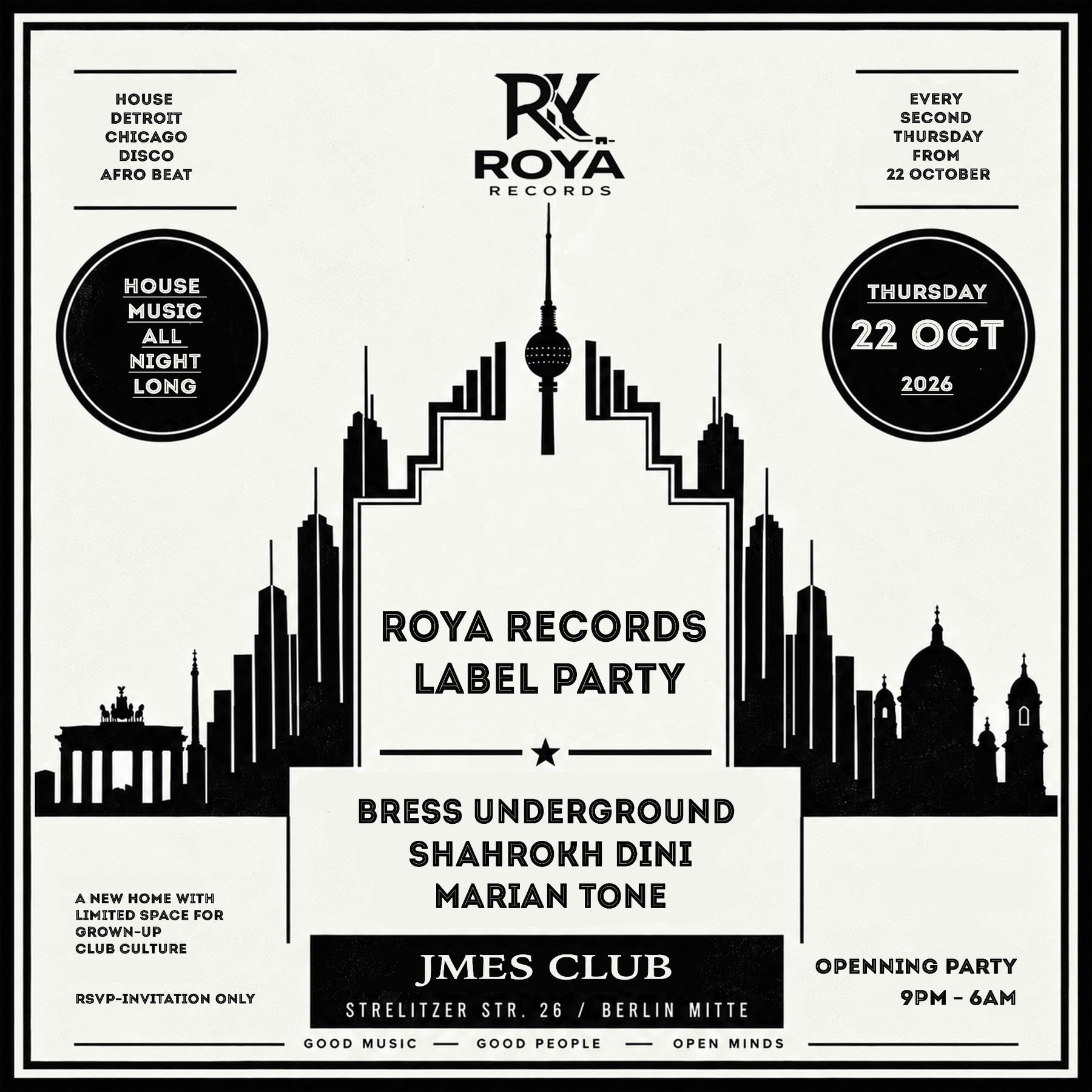 Roya records - Label party