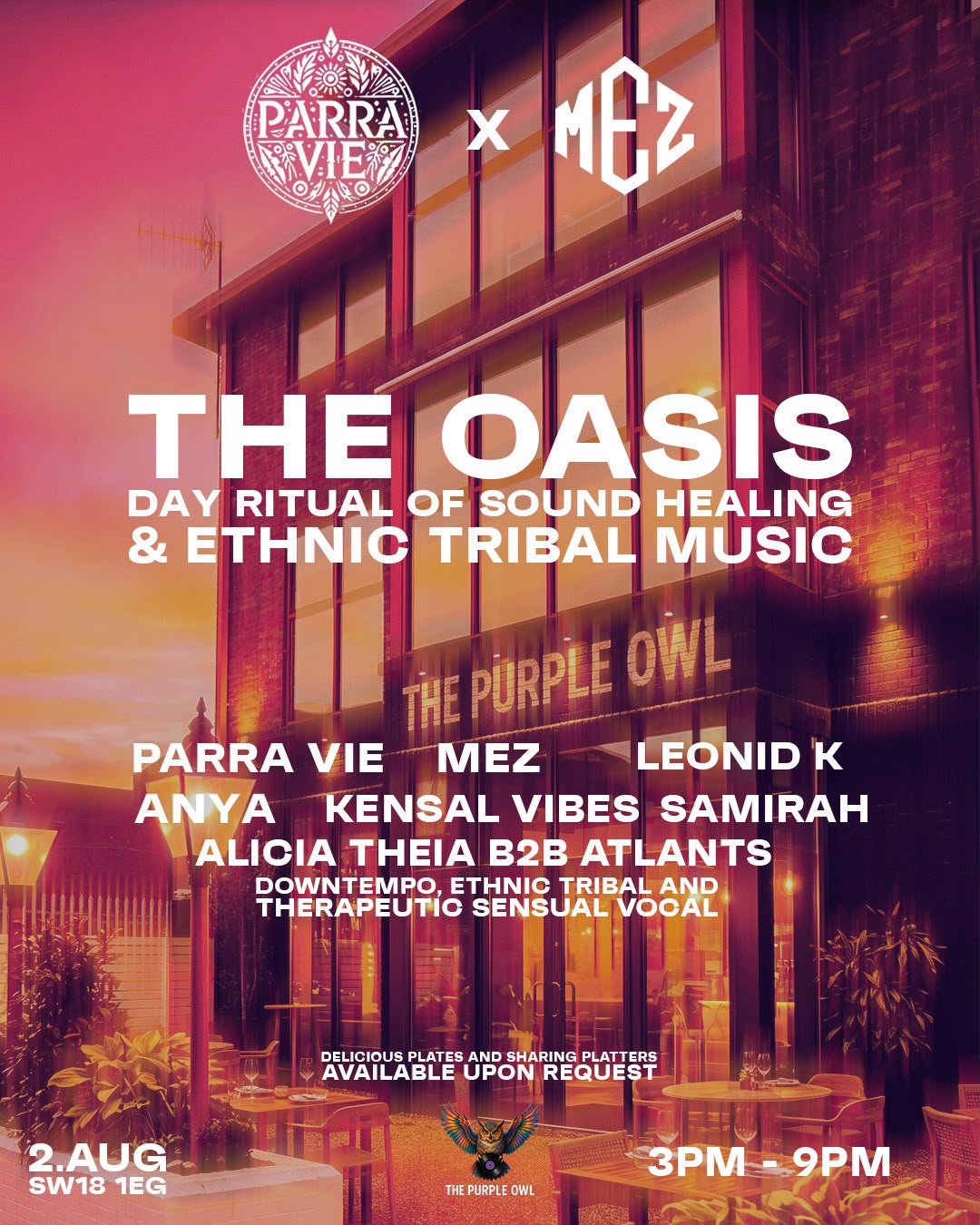 The Oasis: Day Ritual of Sound Healing & Tribal Music