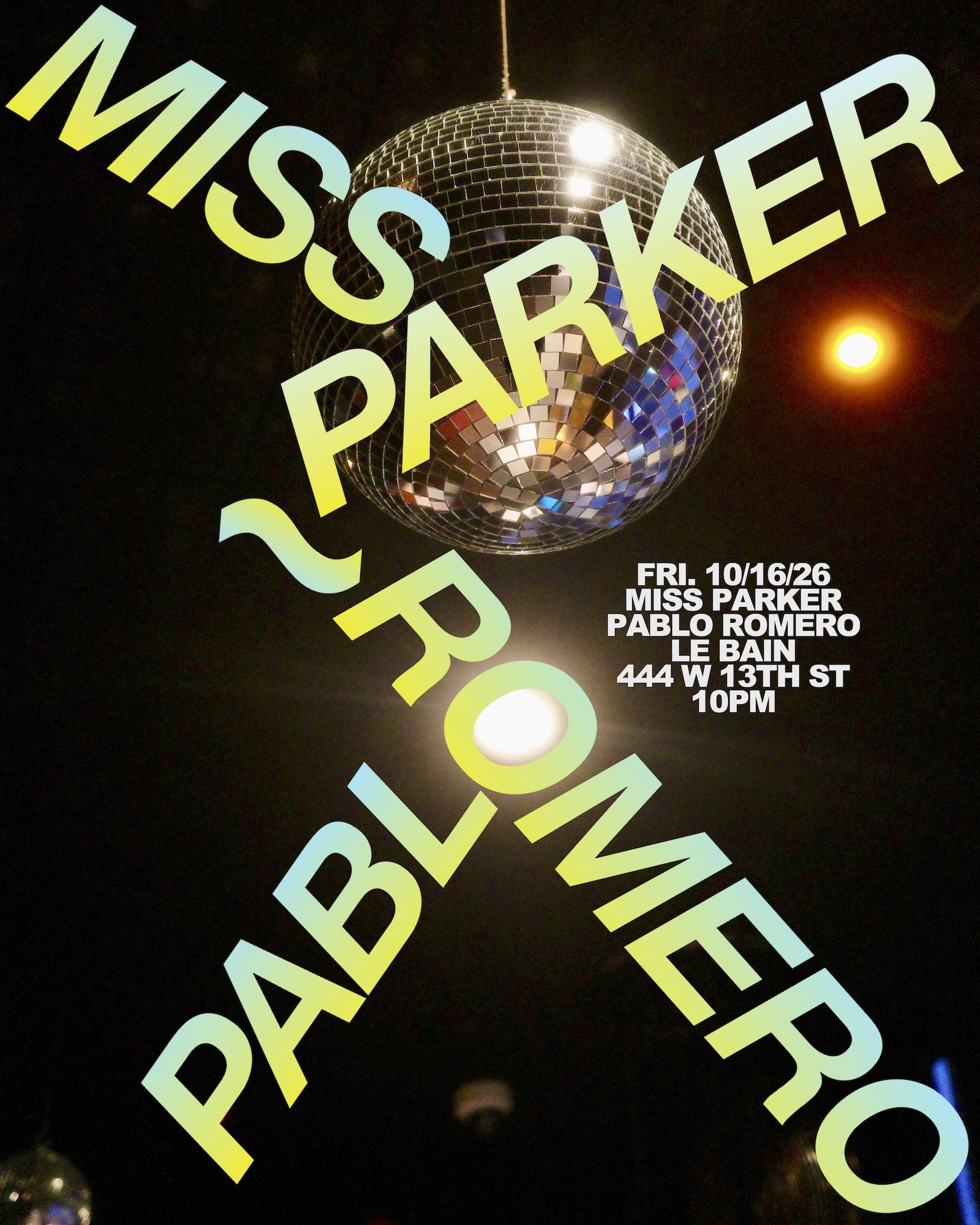 Miss Parker & Pablo Romero