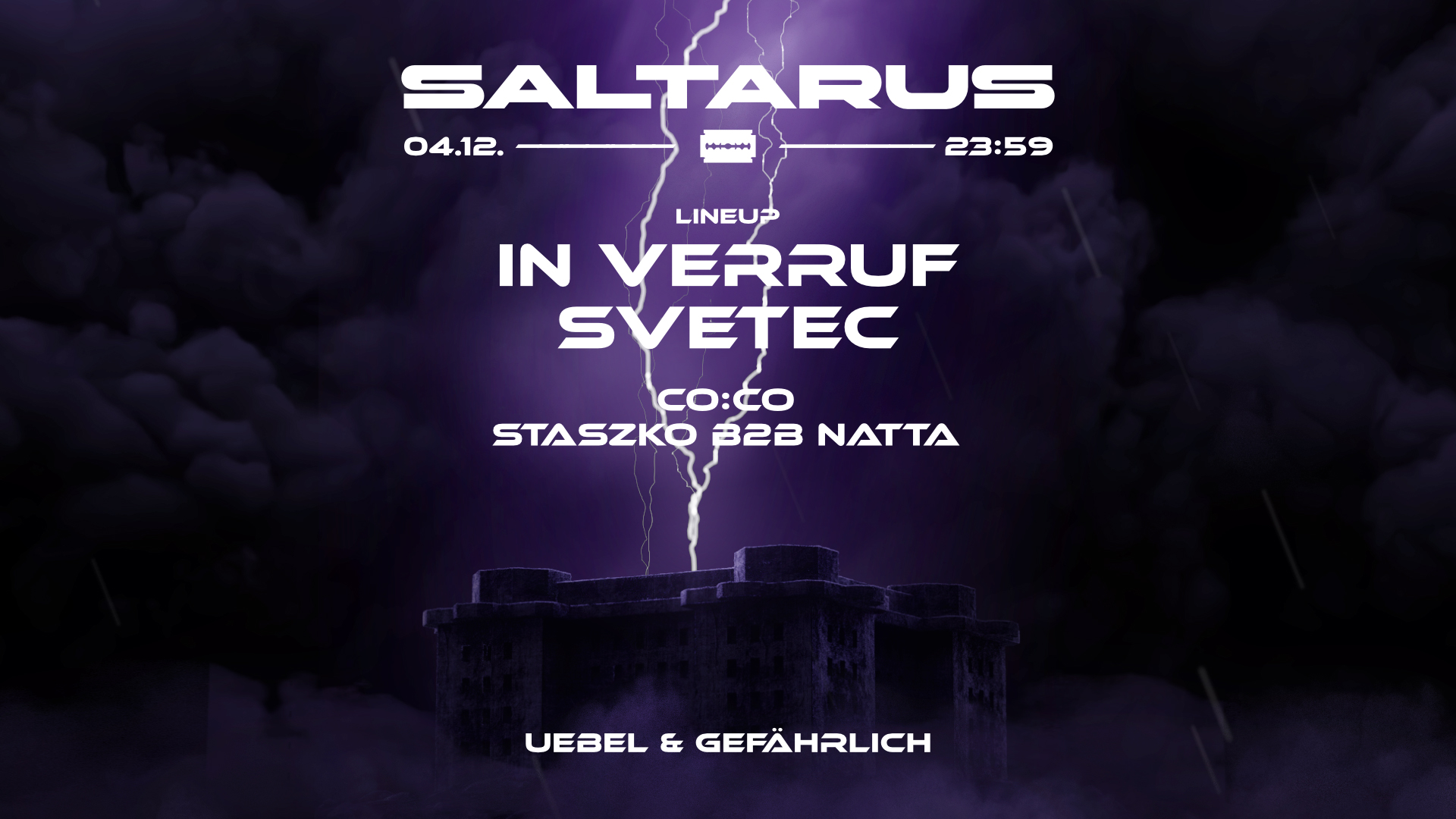 SALTARUS with Svetec & In Verruf
