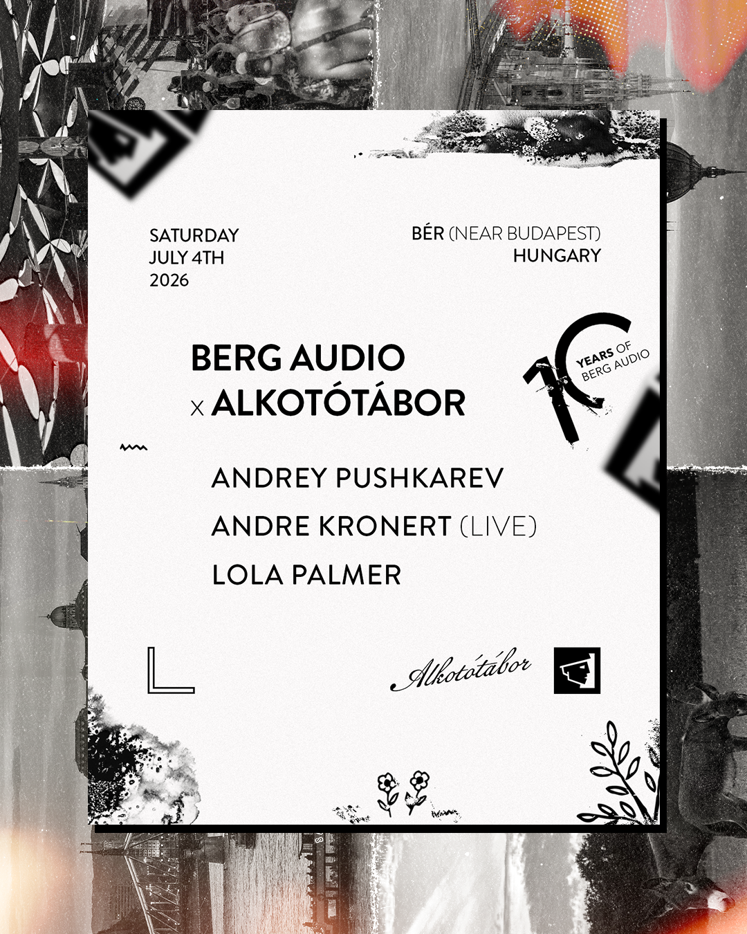 Berg Audio x Alkotótábor Festival