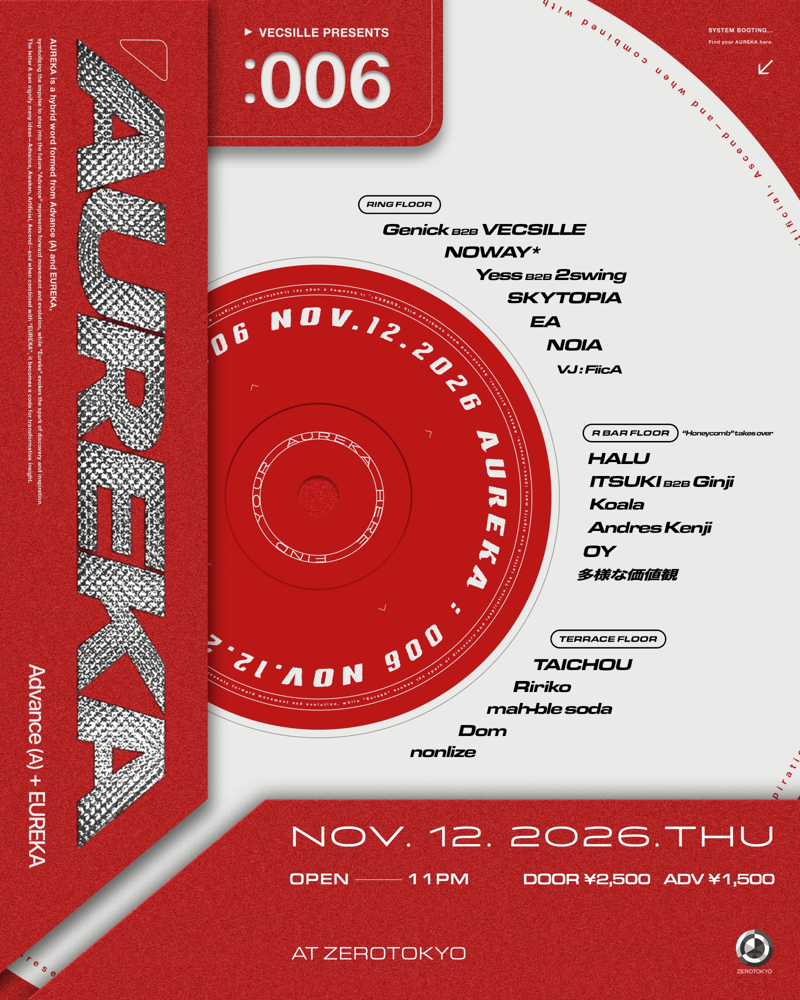 AUREKA:006 flyer