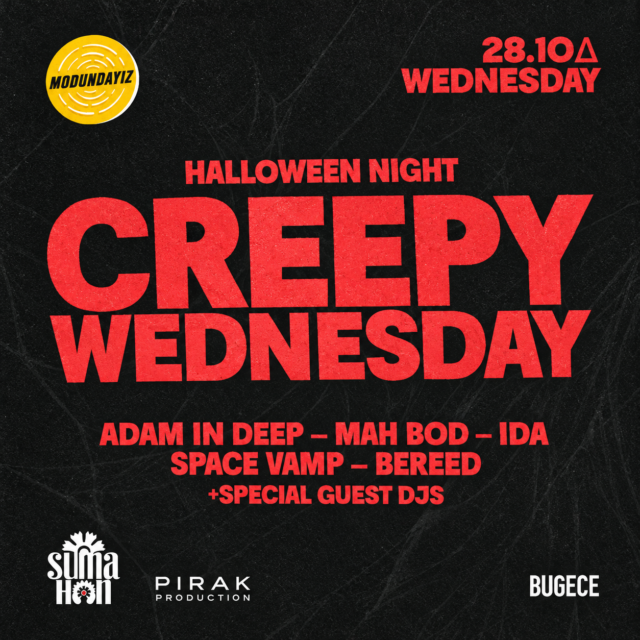 HALLOWEEN NIGHT: CREEPY WEDNESDAY
