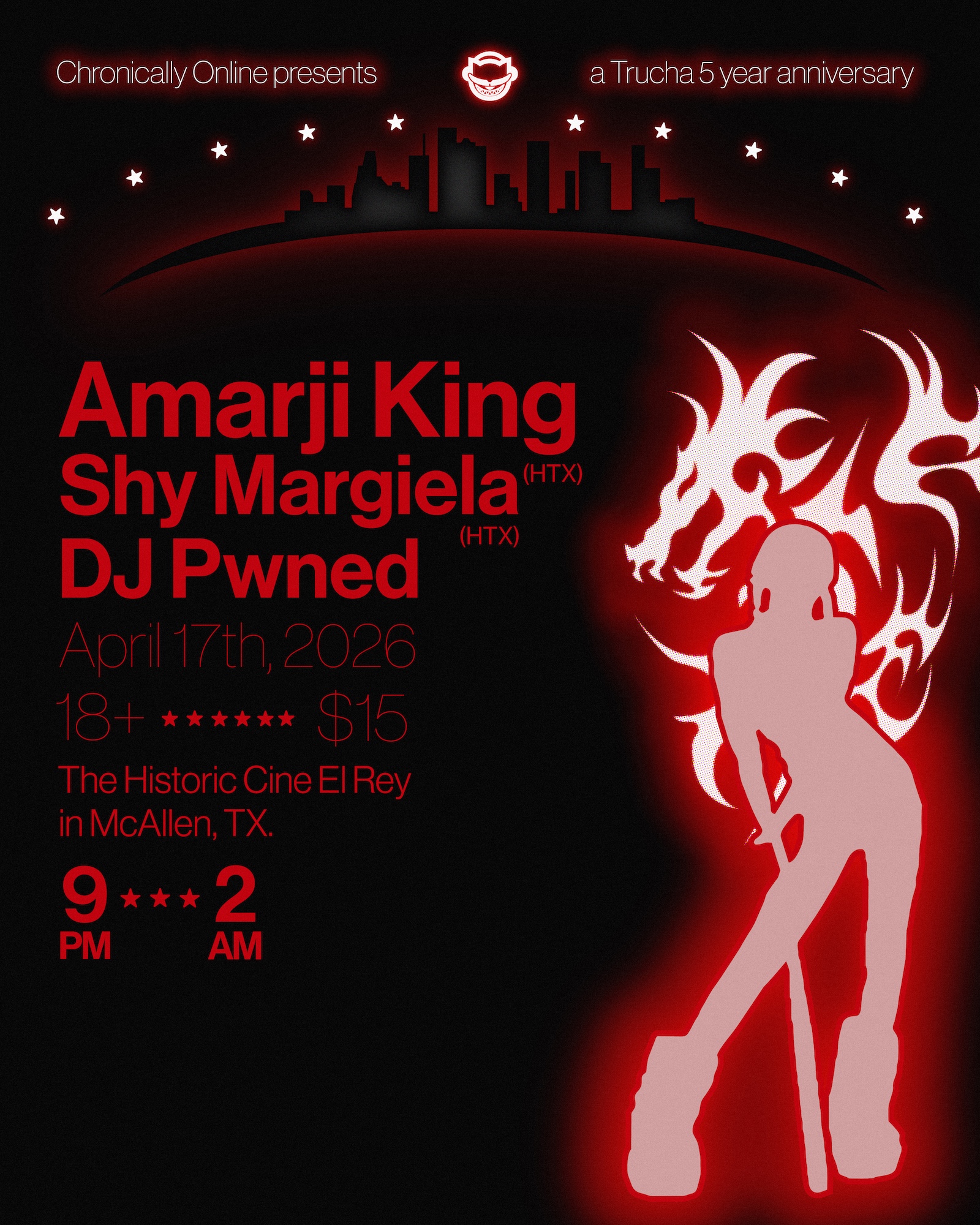 Chronicallyonline presents Amarji King & Shy Margiela