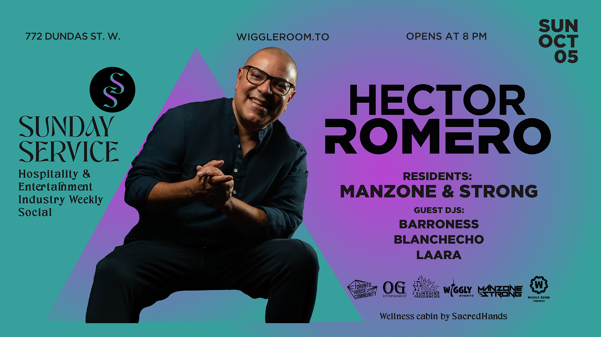 【R&B】room service R&B ROOM DAY PARTY Noir Inside Rebel Toronto Junior Jones Group