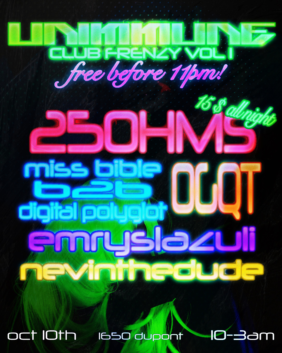 unimmune: Club Frenzy Vol 1