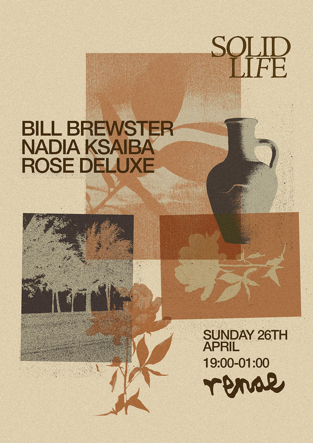 Solid Life with Bill Brewster, Nadia Ksaiba & Rose Deluxe