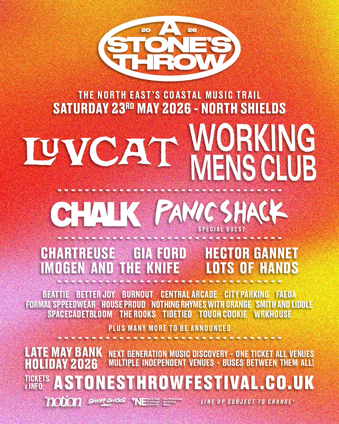 A Stones Throw Festival (Multi Venue)
