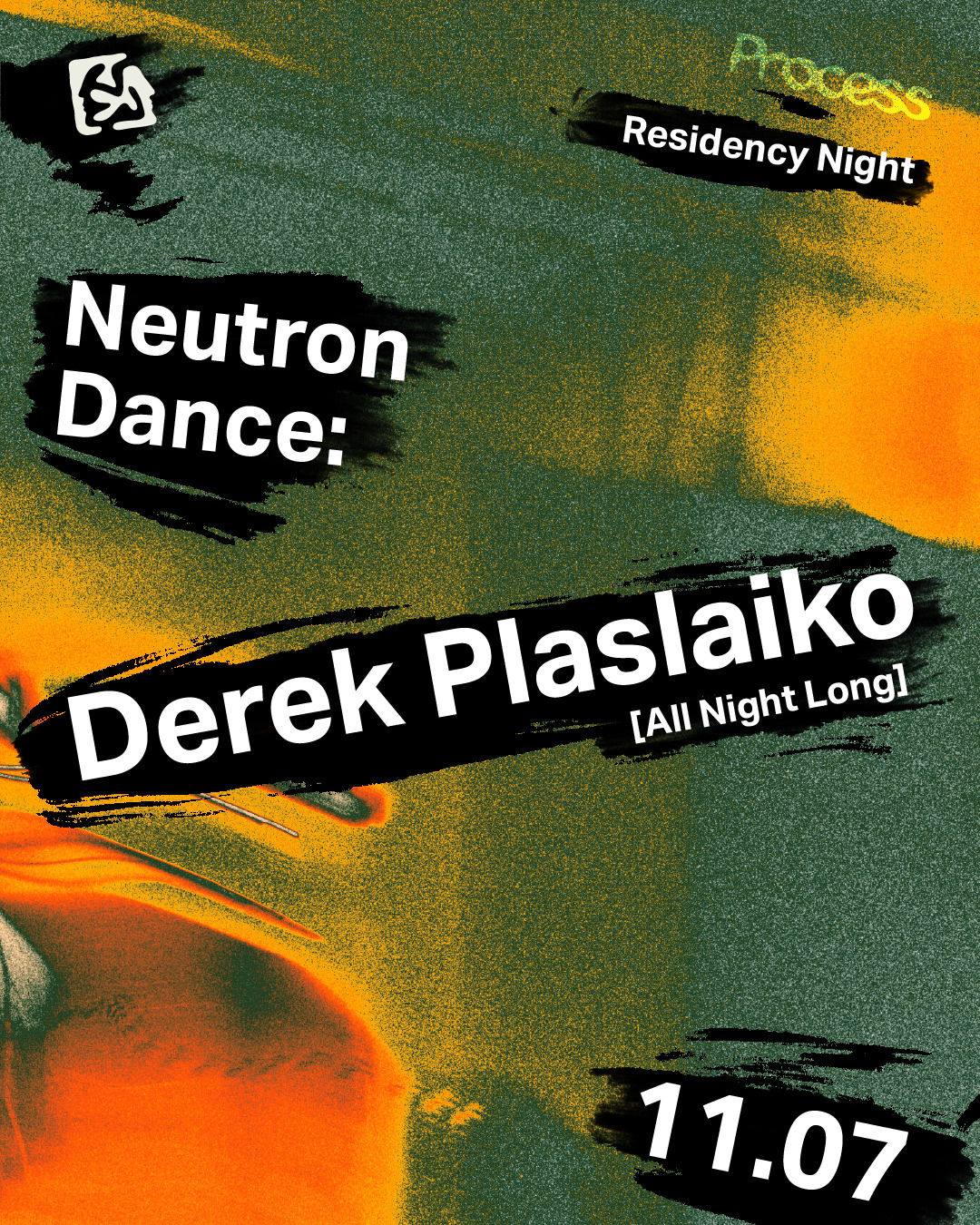 Process Residency Night - Neutron Dance: Derek Plaslaiko all night long