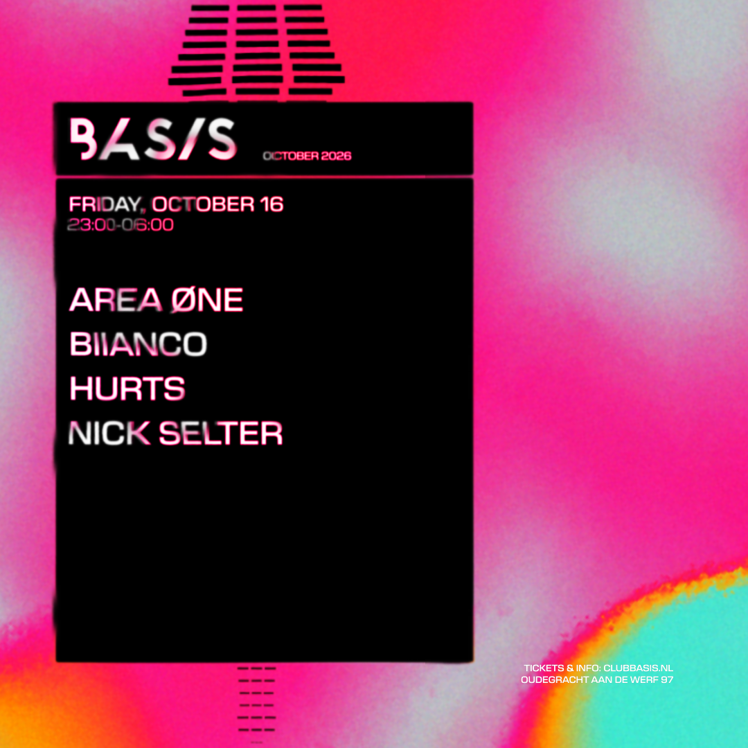 BASIS/ AREA ØNE/ BIIANCO/ Hurts/ Nick Selter