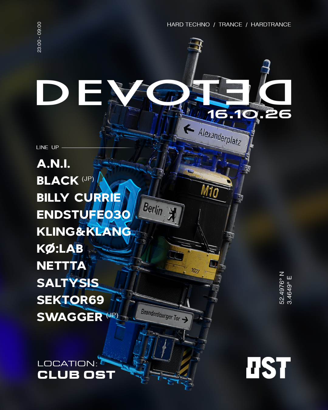 Devoted w. A.N.I., Kø:lab, SaltySis, KLING&KLANG