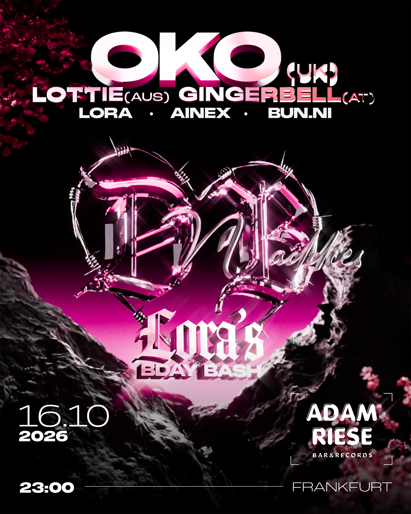 DnBaddies - Loras BDAY BASH - with OKO (UK)