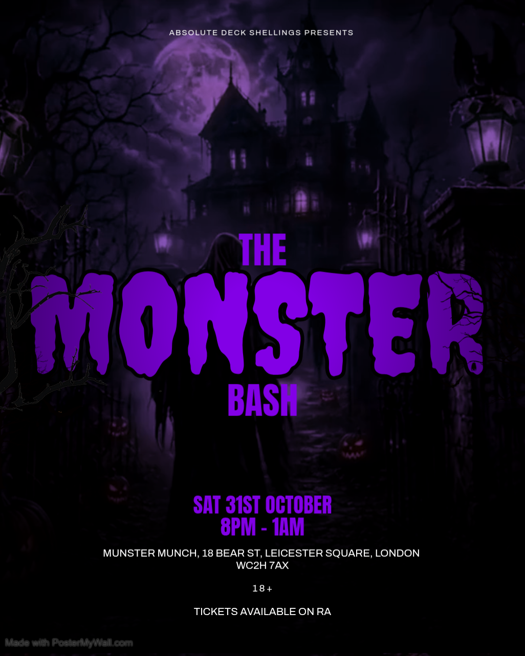 Absolute Deck Shellings presents: The Monster Bash