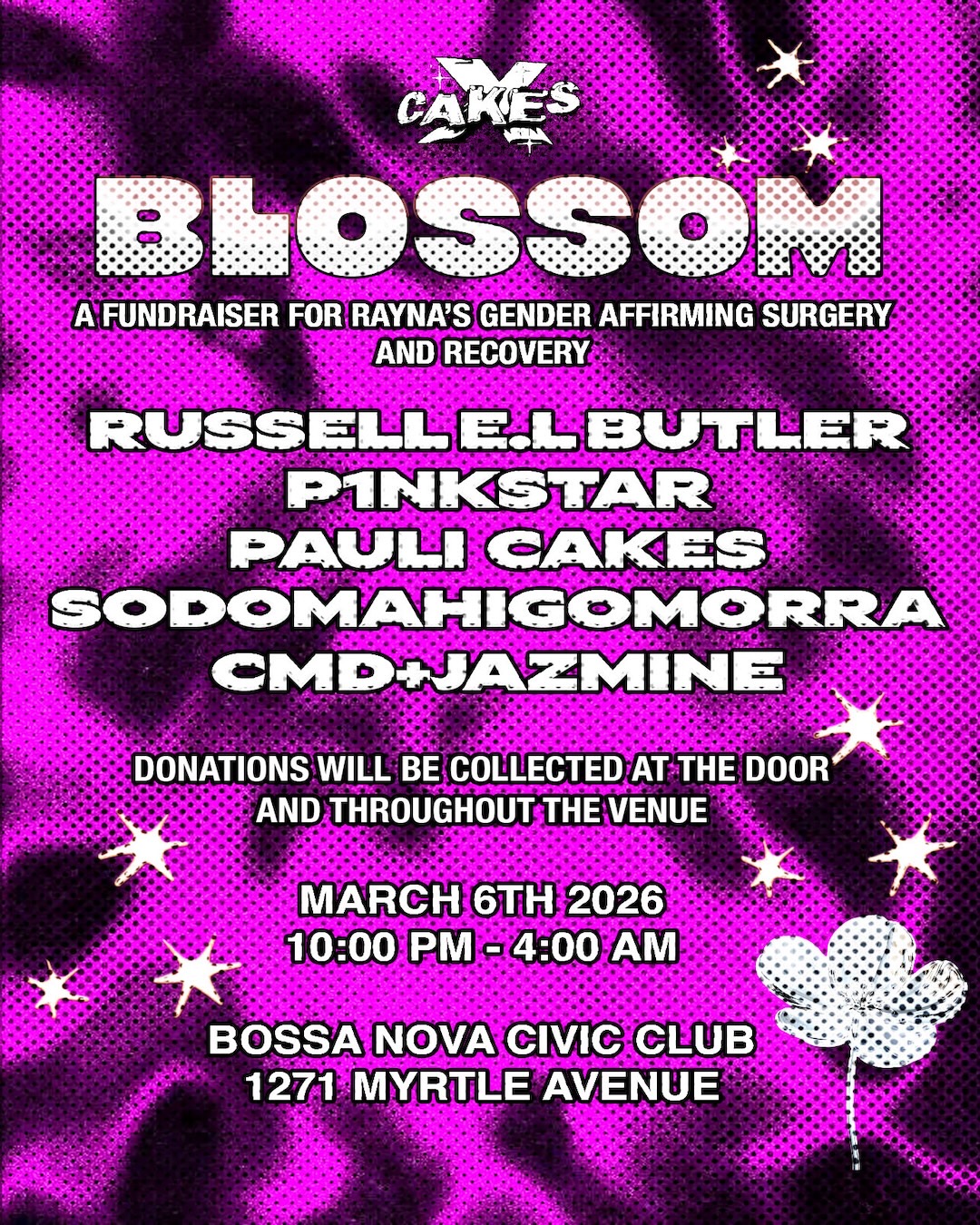 FUNDRAISER FOR RAYNA - RUSSELL E.L BUTLER PINKSTAR & MORE