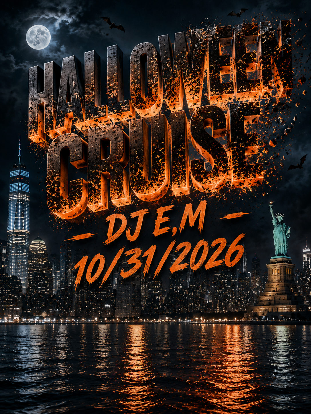 NYC HALLOWEEN K-POP MEET ANIME PARTY CRUISE WITH DJ CHEN